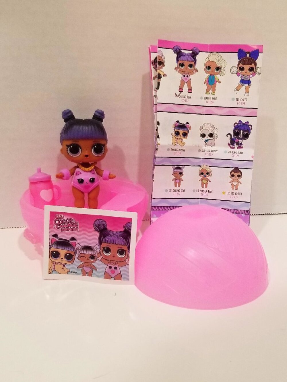 L.O.L. Surprise! Tots Daring Diva Doll & Accessories, EUC